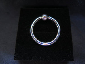 <b>No. 48 </b> Purple Pearl Ring - Sterling Silver (3.5g)